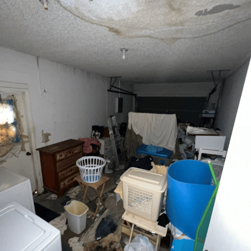 Residential interior — before demolition