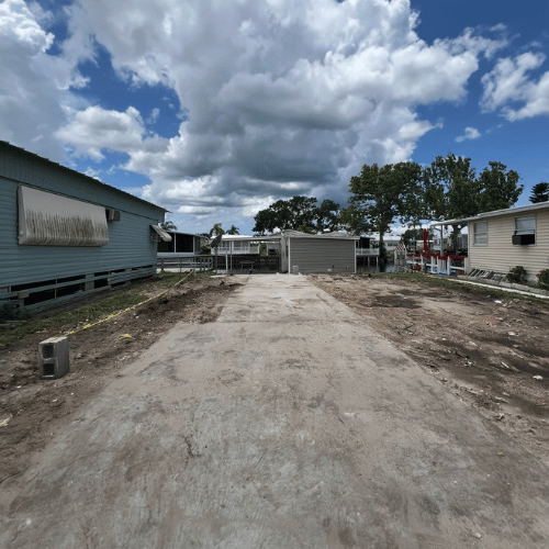 Ruskin house demolition — After